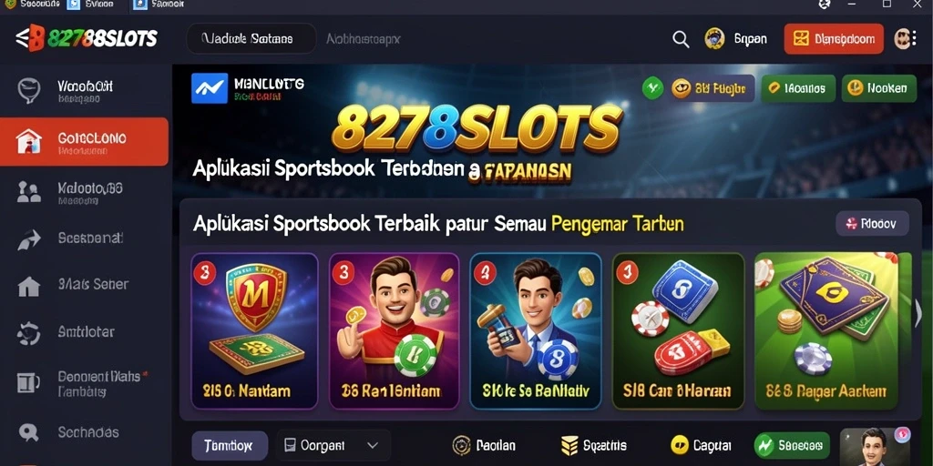 Tampilan gameplay menarik dari 8278SLOTS dengan berbagai opsi taruhan.