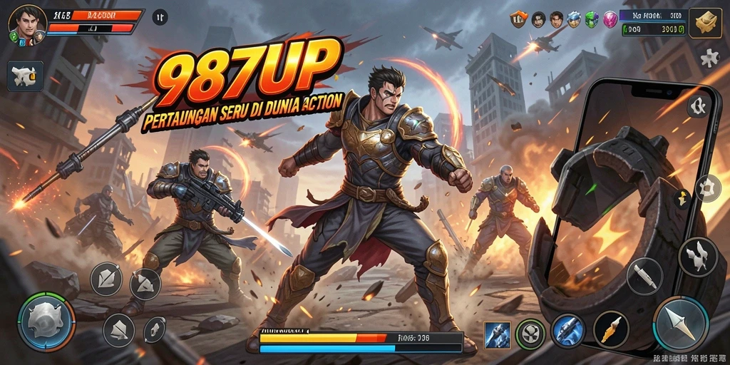 Gameplay seru 987UP dengan aksi menegangkan dan grafis memukau.