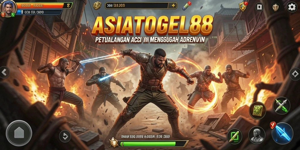 Tampilan gameplay mendebarkan dari ASIATOGEL88 dengan aksi penuh adrenalin.