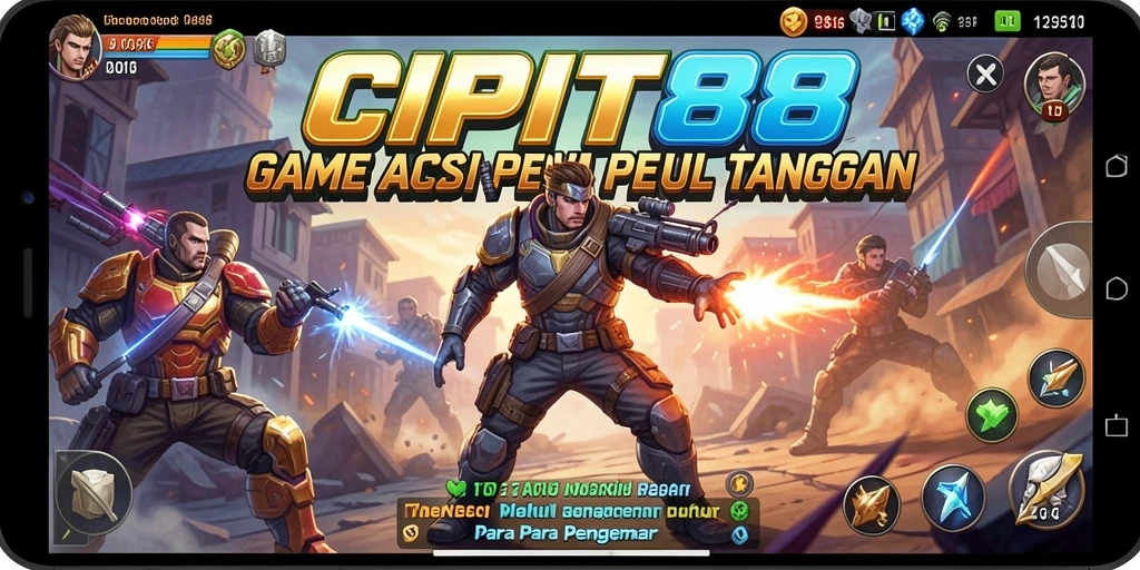 Tangkapan layar menampilkan aksi mendebarkan dalam game CIPIT88.