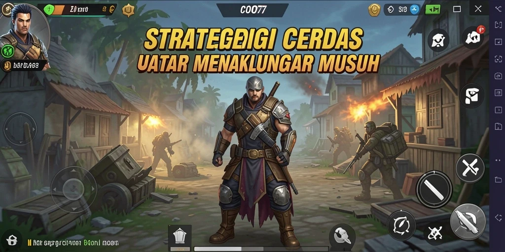 Gameplay seru dan menantang dalam COO77 untuk para pecinta strategi.