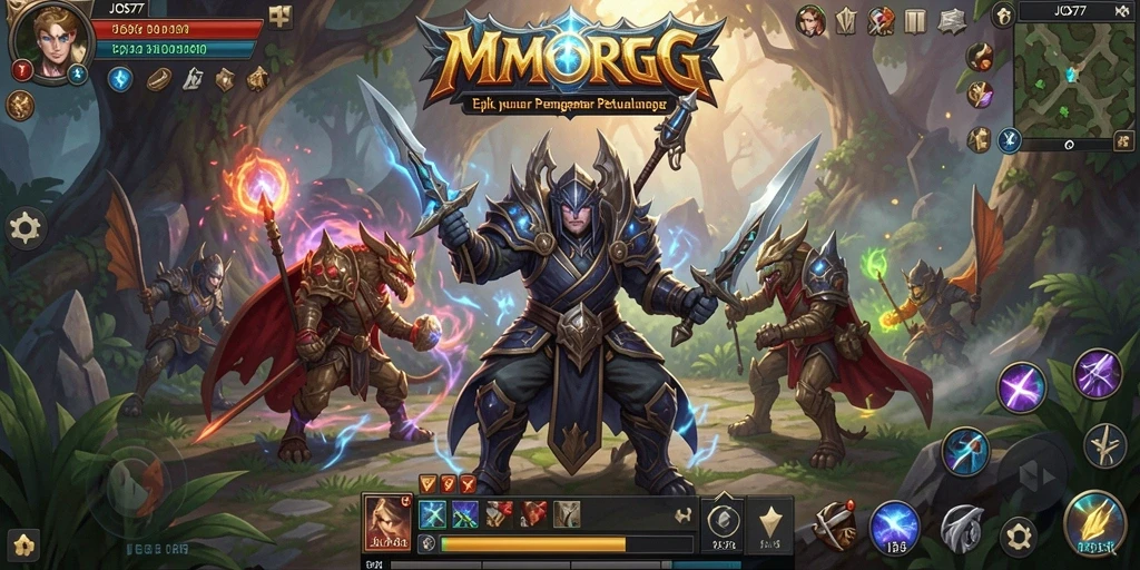 Tampilan dinamis dari gameplay JOS77 yang memukau.