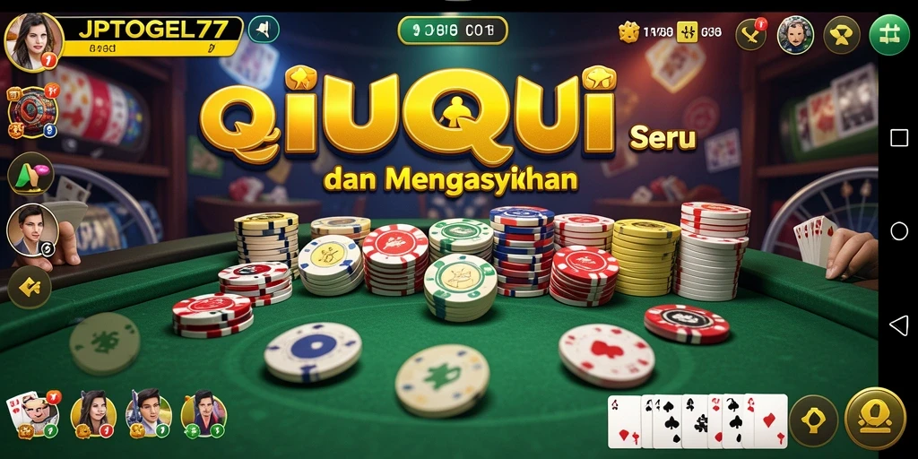 Tampilan gameplay QiuQiu yang seru di JPTOGEL77.