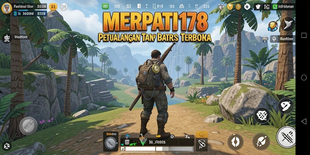 Tampilan gameplay <strong>MERPATI178</strong> yang menakjubkan di dunia terbuka.