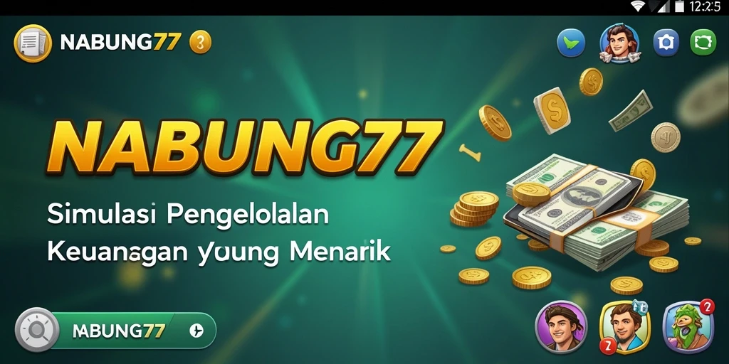 Screenshot gameplay <strong>NABUNG77</strong> menampilkan pengalaman simulasi yang edukatif dan interaktif.