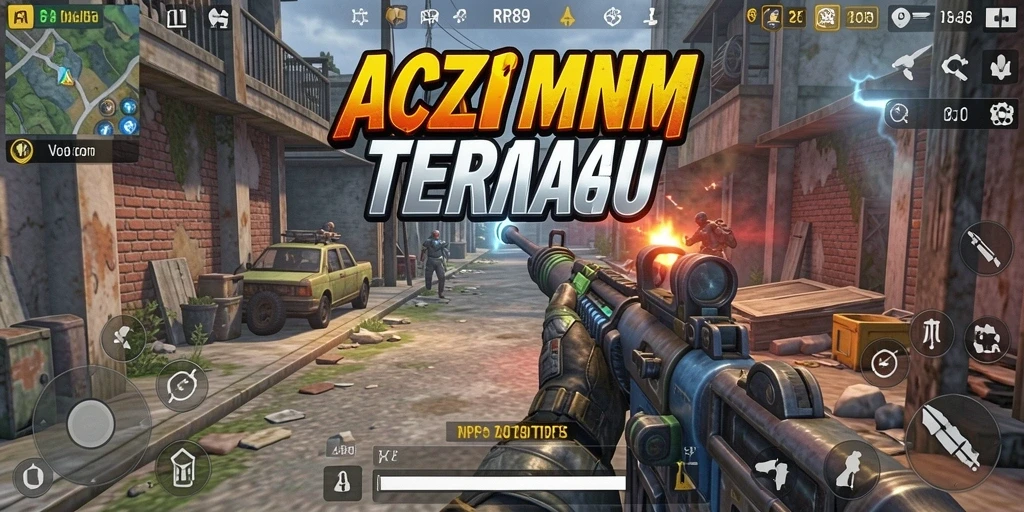 Screenshot menampilkan gameplay seru dan grafis tinggi dalam RR89.