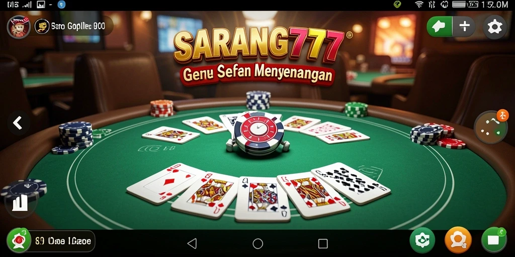 Tampilan gameplay SARANG777 yang menarik dan intuitif.