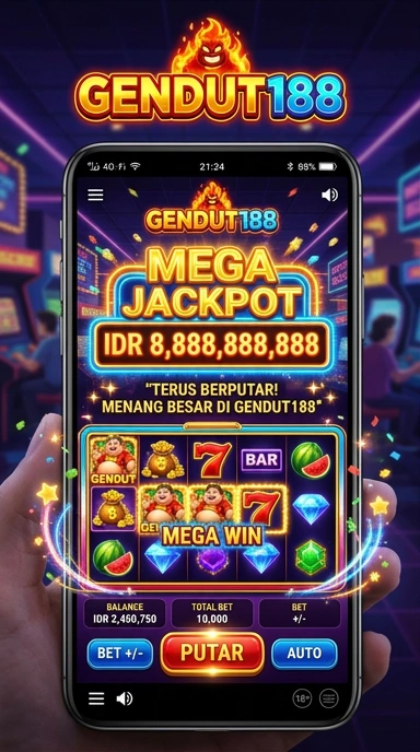 Tampilan antarmuka pengguna gendut188 yang sederhana dan intuitif.